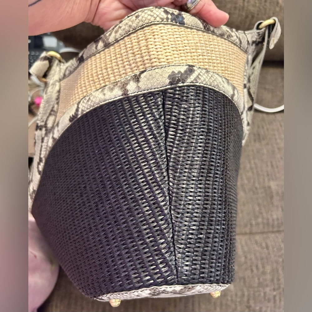 Brahmin Pablo Island Python Bag - image 14